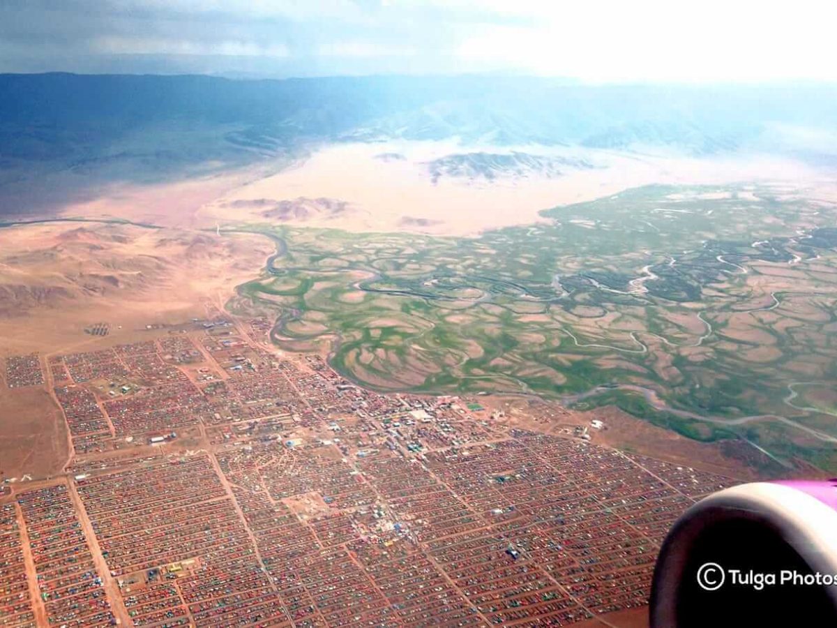 Murun town of Northern Mongolia