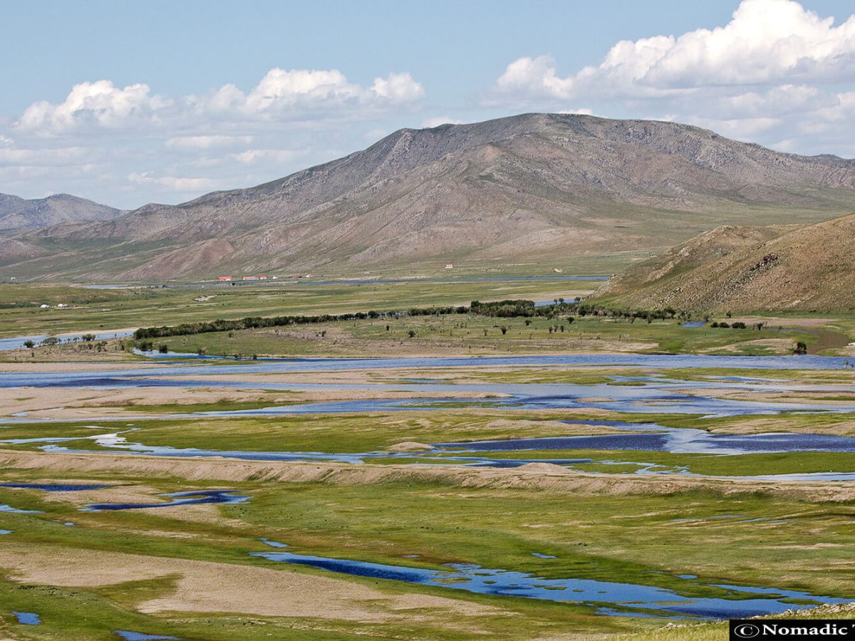 Gun Galuut rivers of Central Mongolia