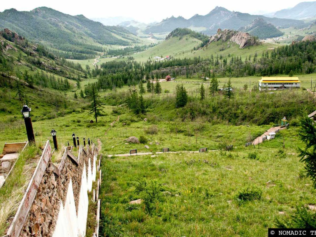 Ariyapal Meditaion Temple valley view Terelj National Park