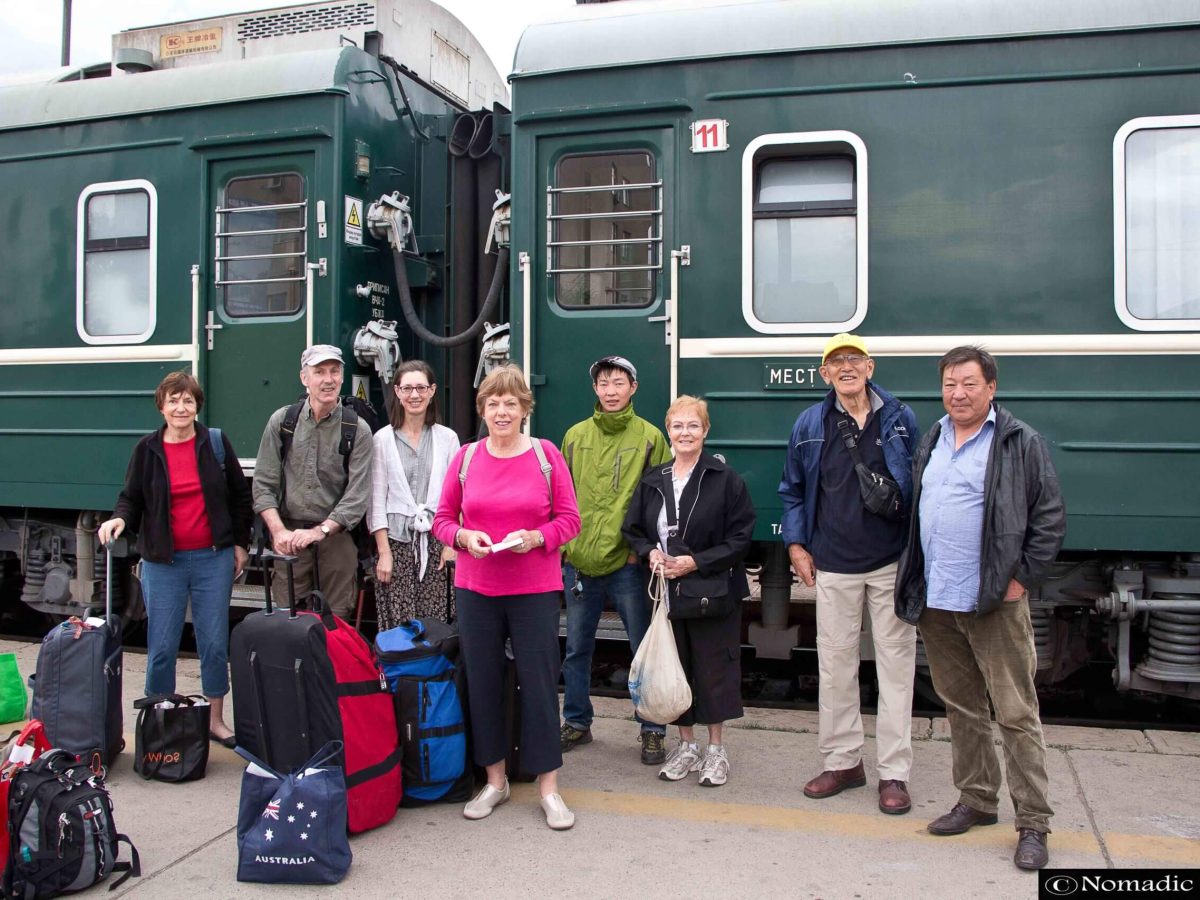 Clients at Trans-Mongolian Train