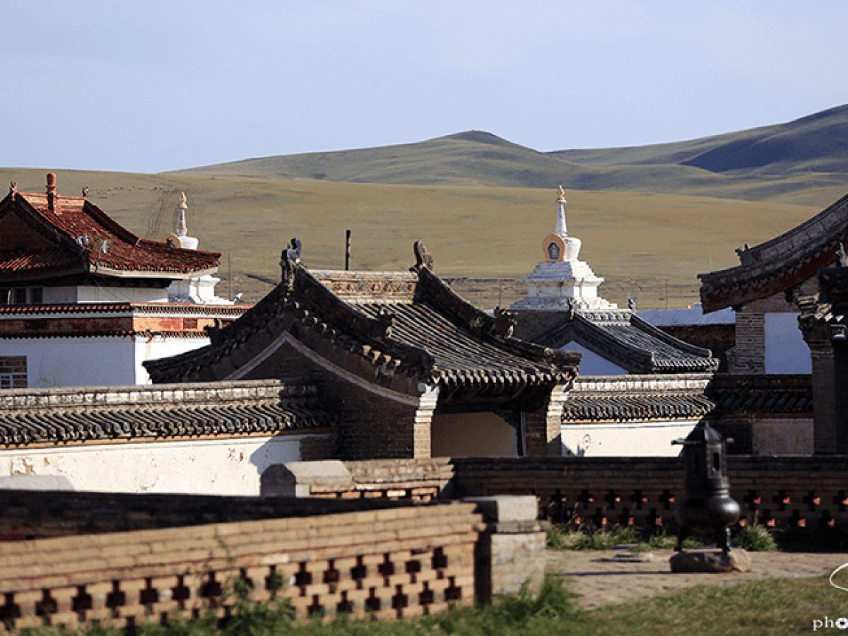 Karakorum Erdene zuu monastery from the inside