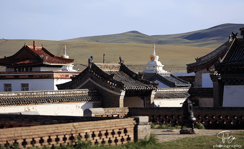 Karakorum Erdene zuu monastery from the inside