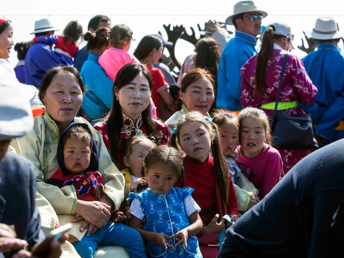 Local family ready to enjoy the event