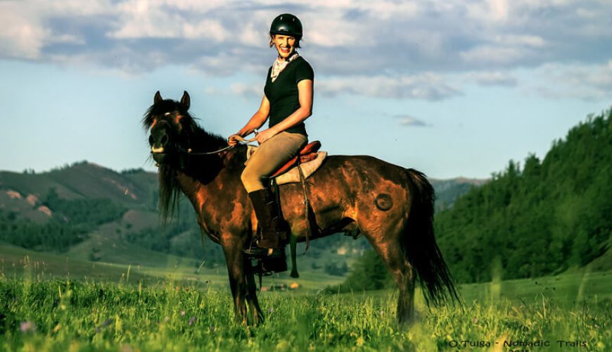 Horse riding to Dukha tribe in Northern Mongolia