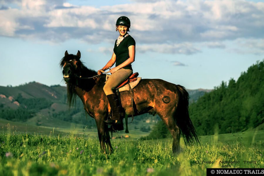 Horse riding to Dukha tribe in Northern Mongolia