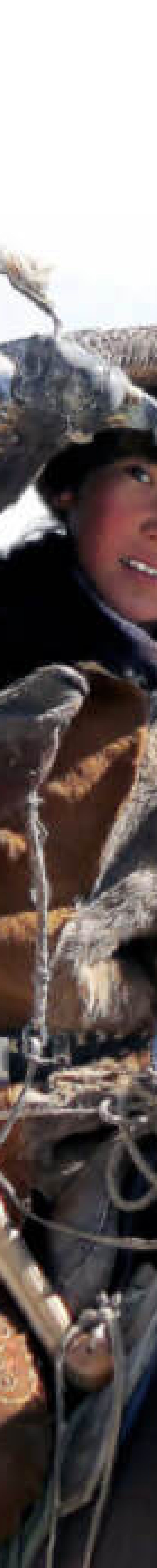 Zamanbul eagle huntress in Western Mongolia