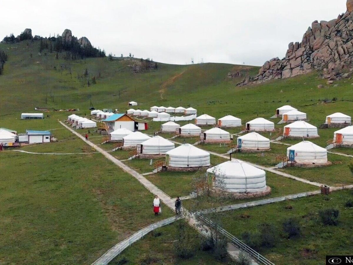 Ger camp at Terelj National Park