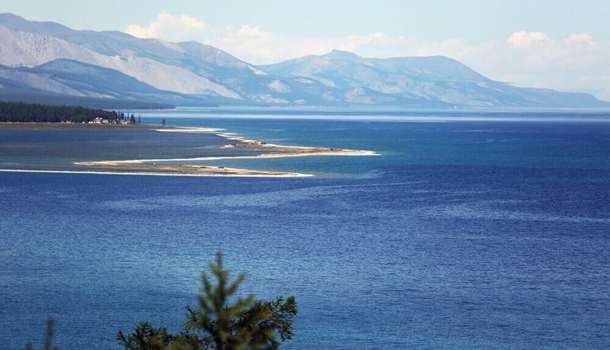 Khuvsgul lake view Northern Mongolia