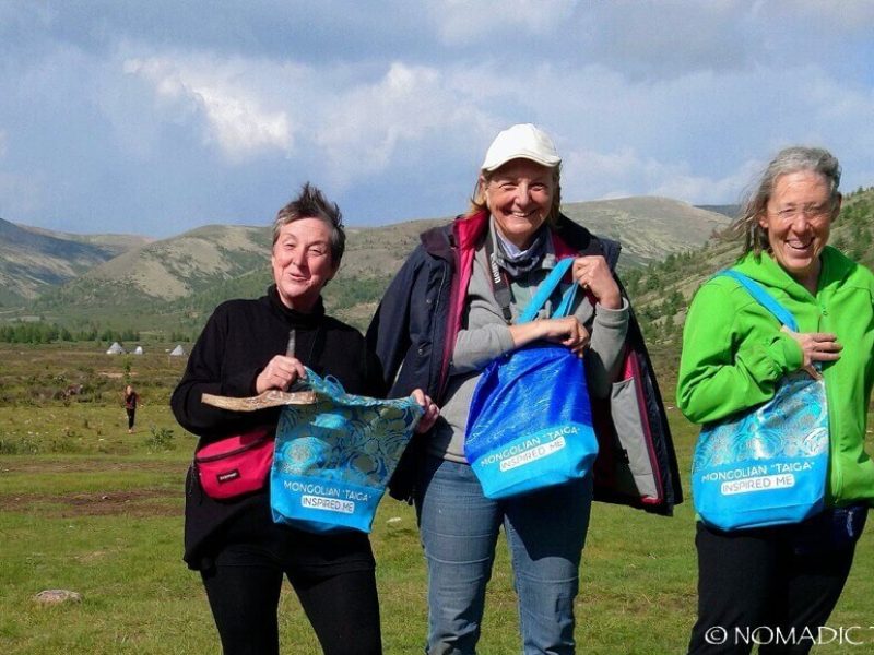 Mongolian Taiga Inspired me – handcraft bags to help reindeer people