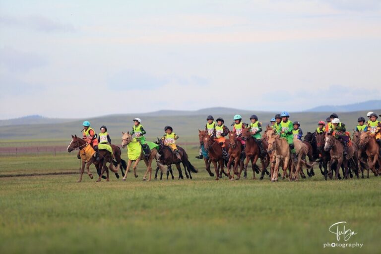Naadam Festival Mongolian horse race