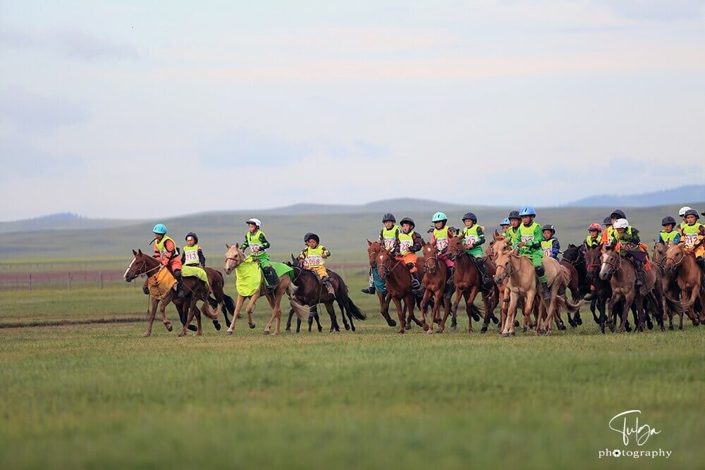 Naadam Festival Mongolian horse race