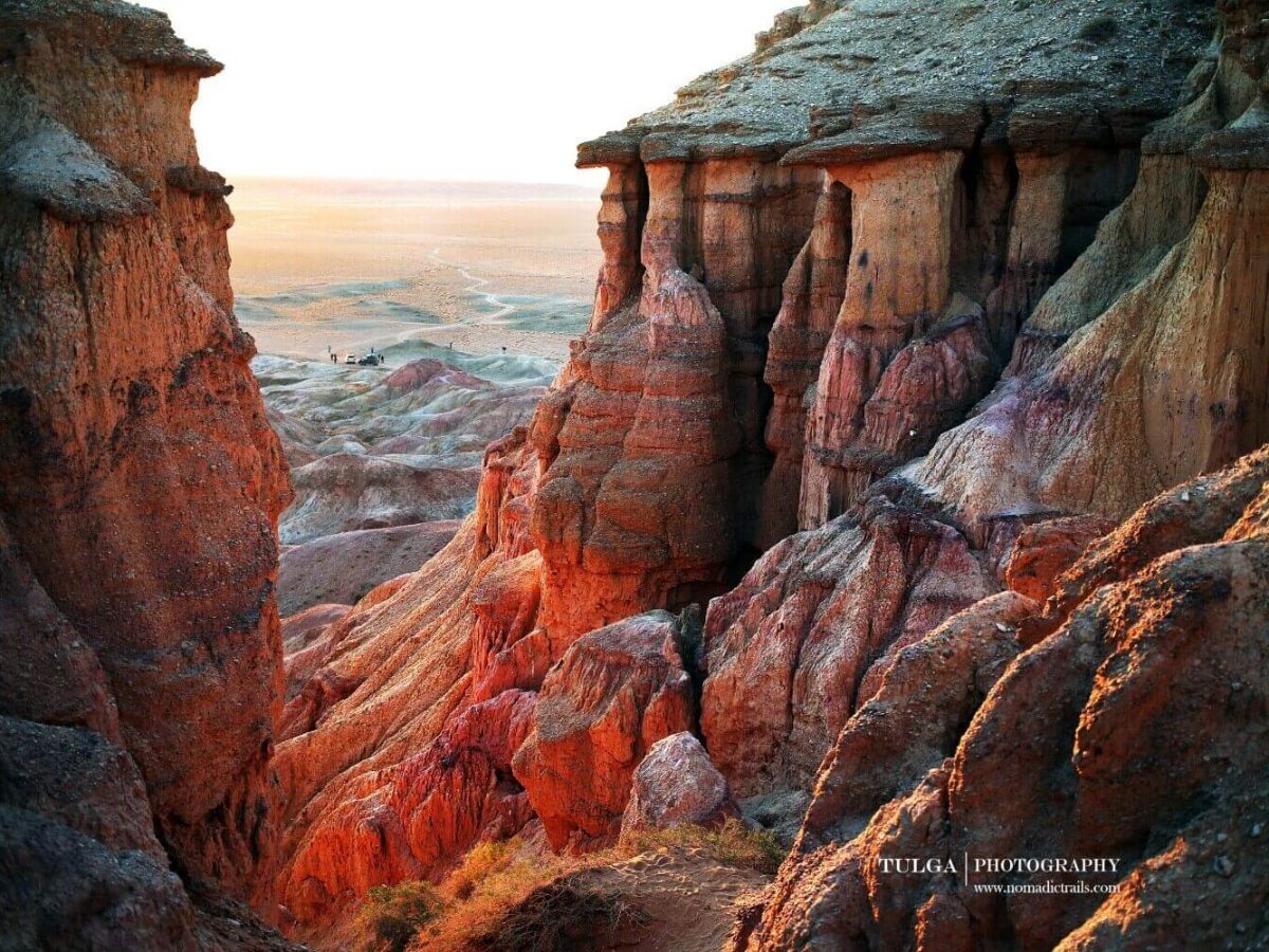 Tsagaan Suvarga canyon Mongolia