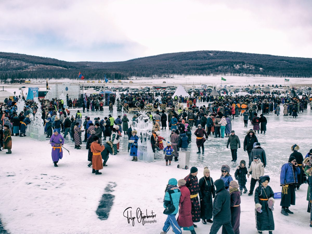 Ice festival Mongolia