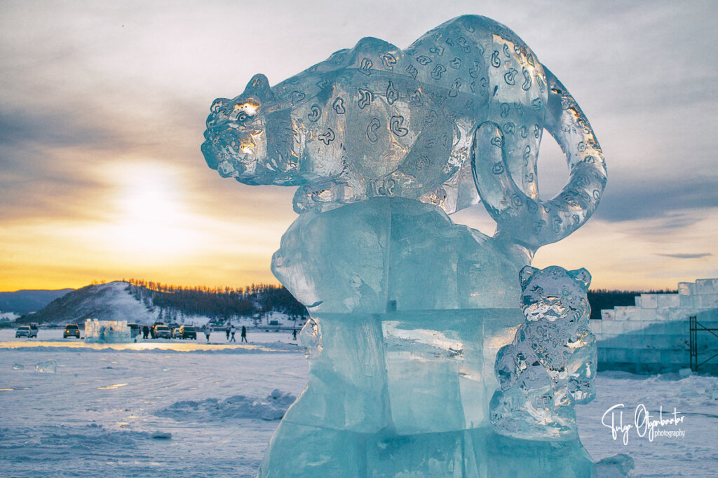 Ice Sculpture2 Ice festival Mongolia