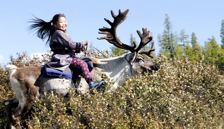 Reindeer Tribe Girl